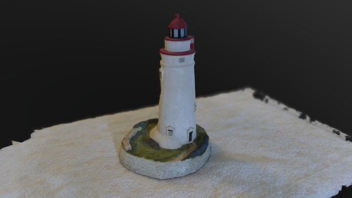 Model Lighthouse Photo-scan 3D Model