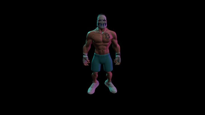 Web3 Hustle 3D model example #2 3D Model