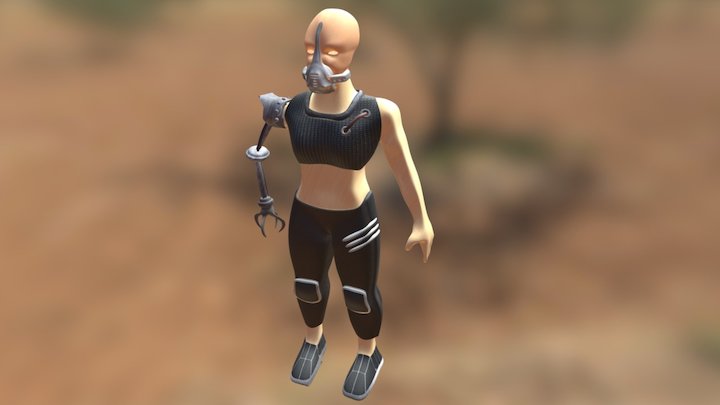 Teaño, Amberlee B. (Character Design) 3D Model