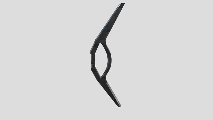Futuristic Bow (Clustersky) 3D Model