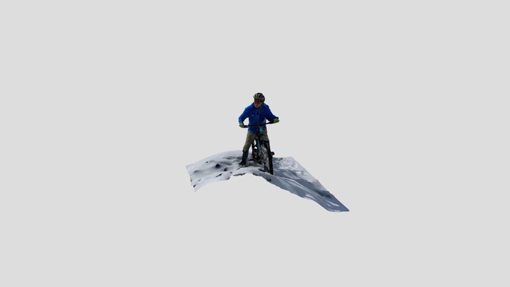 e-Bikeで雪上ライド！ 3D Model