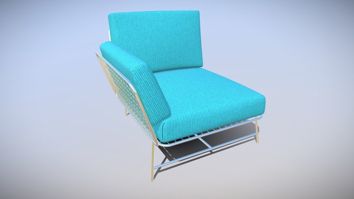 Chair IKEA Low-poly 3D Model