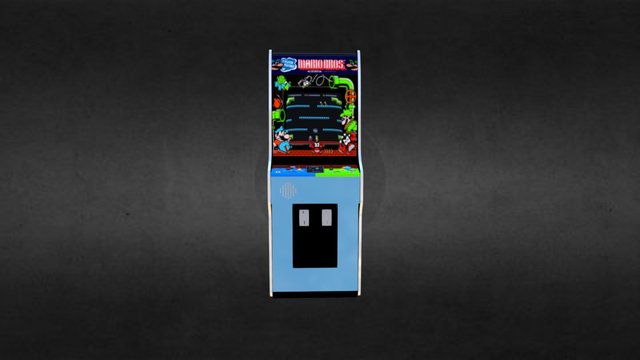 1983 Mario Bros. Arcade Game 3D Model