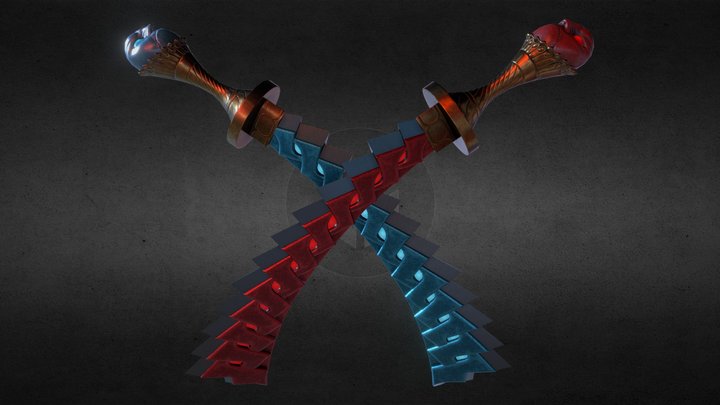 Agni & Rudra / Devil May Cry 3 3D Model