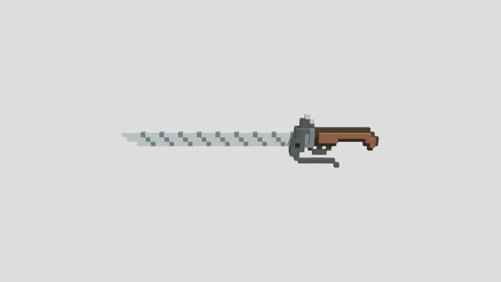 Sword from attack on titan 3D Model