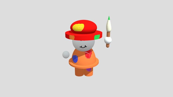Paintbi 3D Model