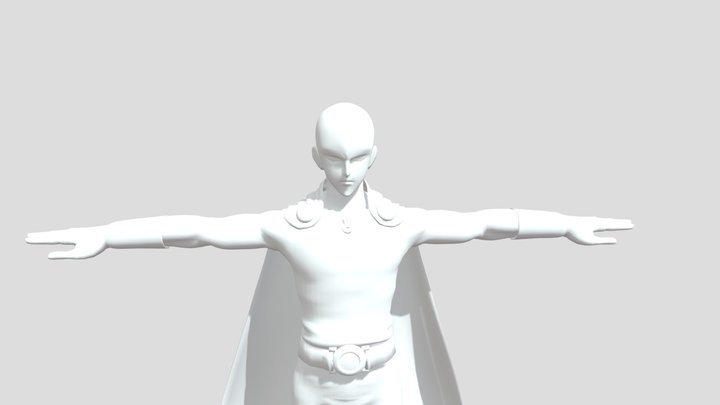 Onepunchman 3D models - Sketchfab