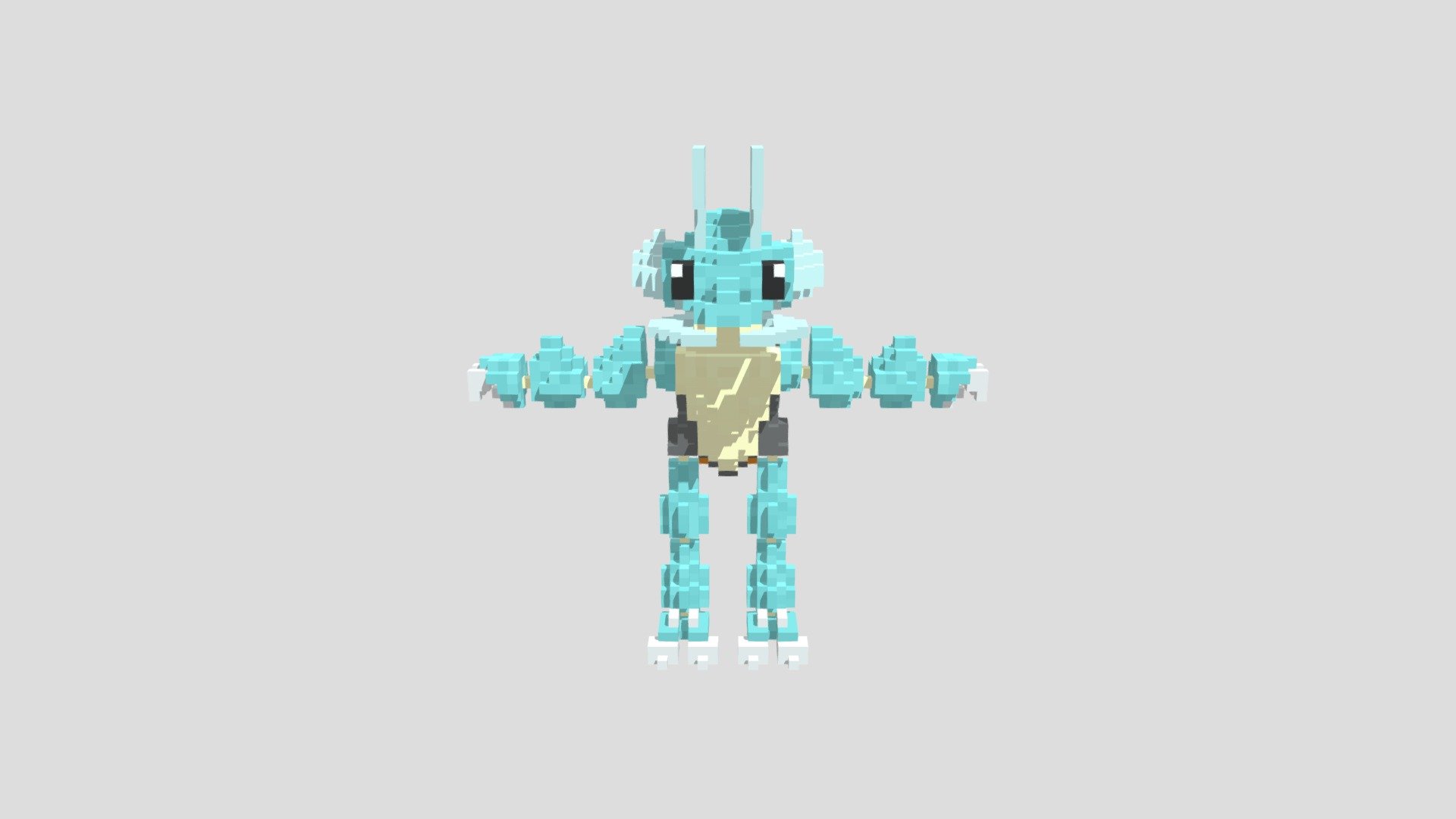 Vox Antz 009 T-Pose - 3D model by Md96 [8b52412] - Sketchfab