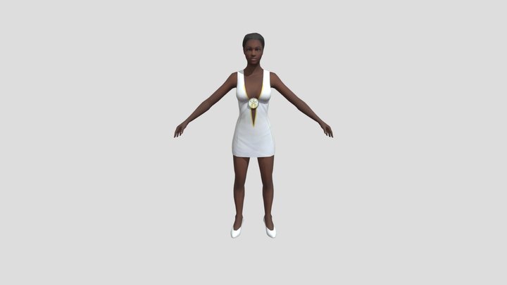 Woman (White Dress) 2