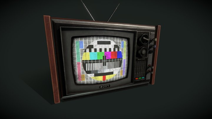 KV 1300 E Sony-TV 3D Model