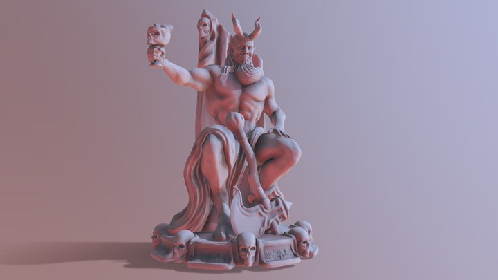 [WIP] little satan figure 3D Model