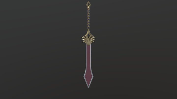 Joraal's sword 3D Model