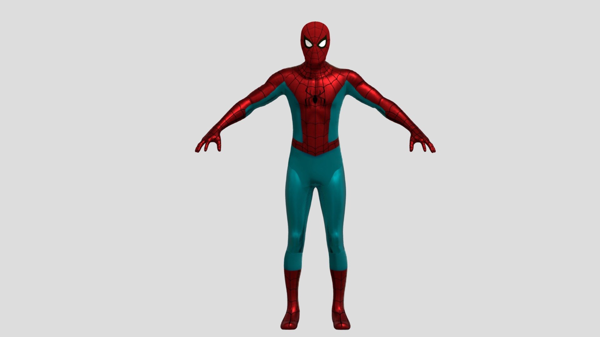 spider-man-red-and-blue-suit-rigged - 3D model by hernandezreyespablo ...