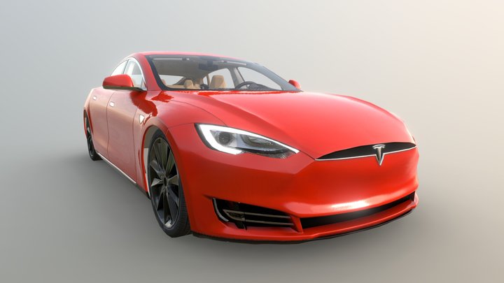 Tesla_Car 3D Model