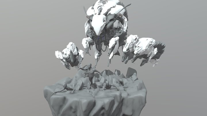 Quarter Final 1: Stone Experience 3D Model