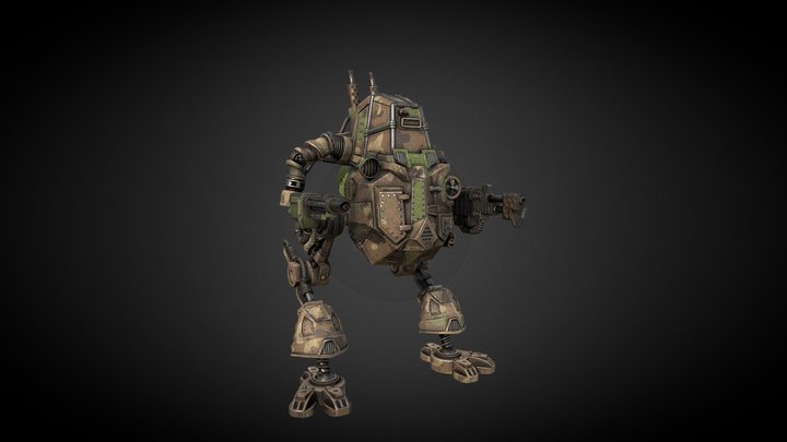Mad bull_ready 3D Model