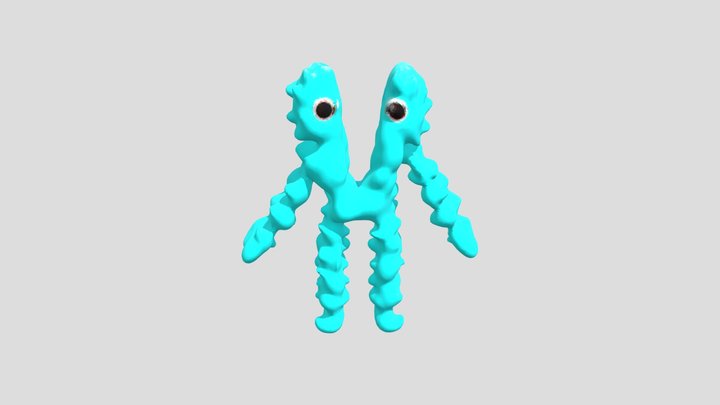 Character for floppy's funhouse 3D Model