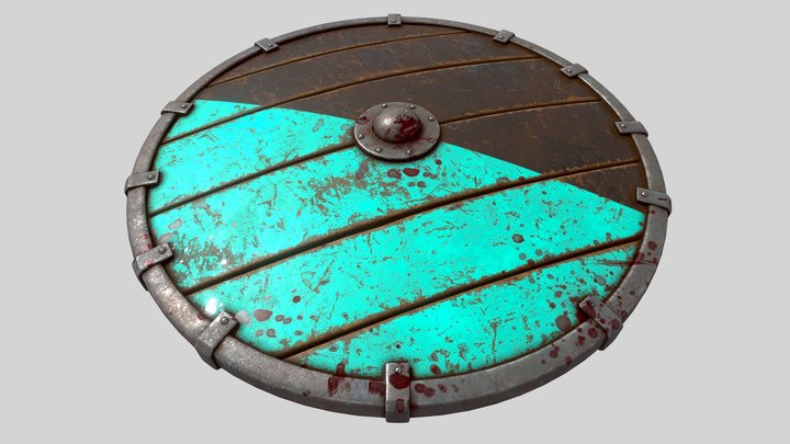 Viking shield 3D Model
