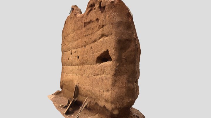 Ancient Wall 3D Model