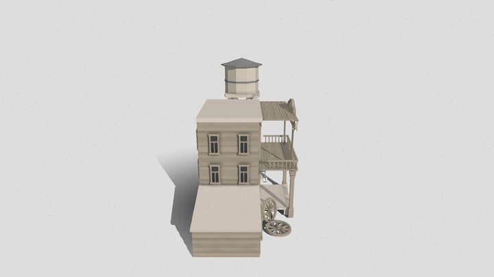 wildwestbuilding 3D Model