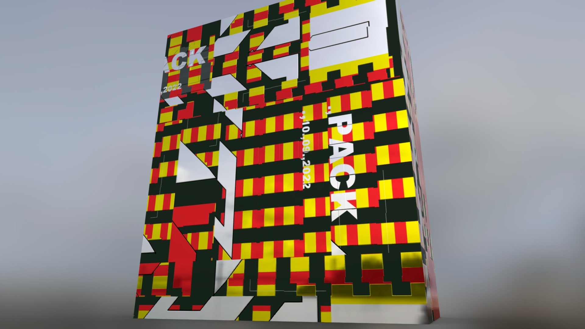 Hype.® A day in a life like a graphic in arg - 3D model by hypedisenio ...