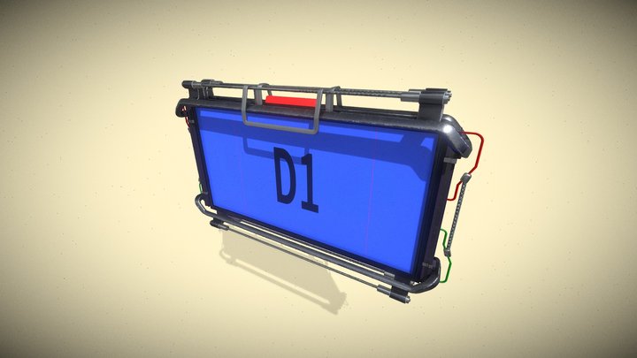 Sci Fi - Display (01) 3D Model
