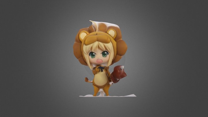 Saber Lion - Test 1 3D Model