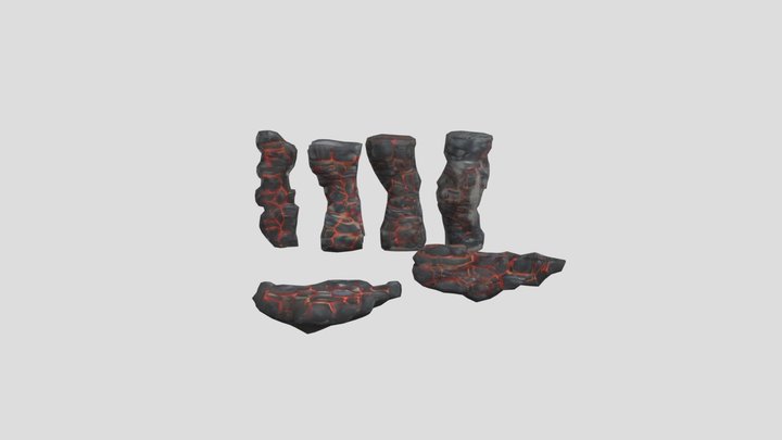 Lava Cave 3D Model