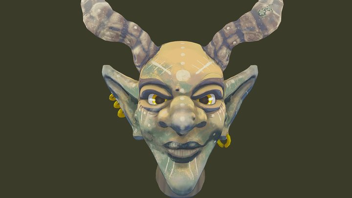 Forest Monster by Alegre Nahiara 3D Model