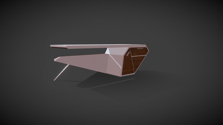 Office desk 3D Model