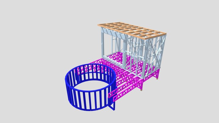 Sauna -Rye 3D Model