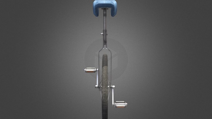 Unicycle 3D Model