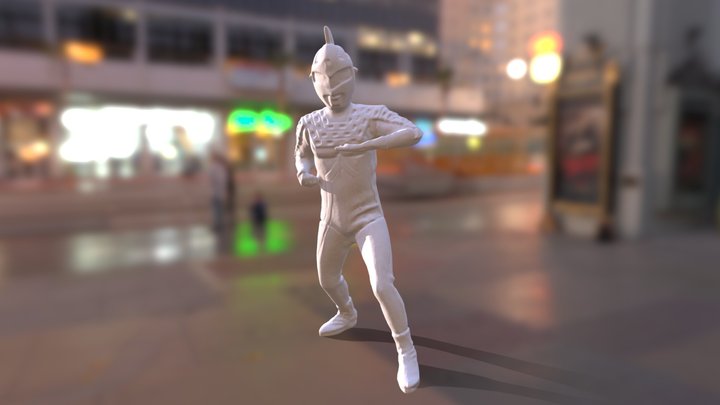 Ultraman 3D Model