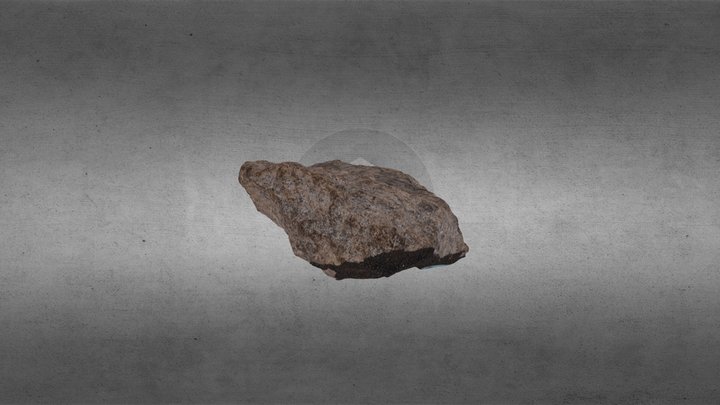 Stannern Meteorite 3D Model