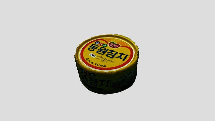 Can of Tuna 3D Model