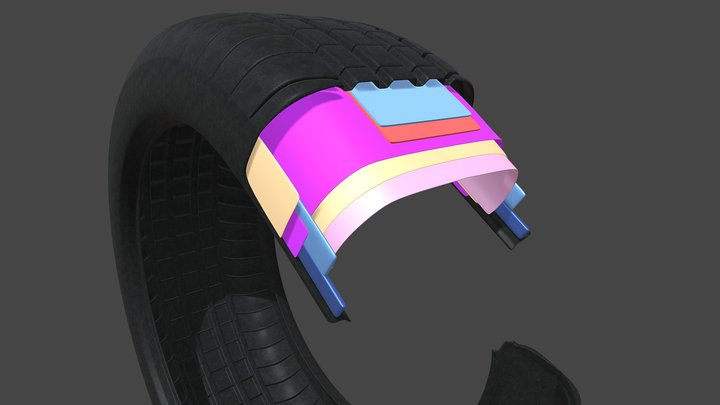 Pneu 3D Model