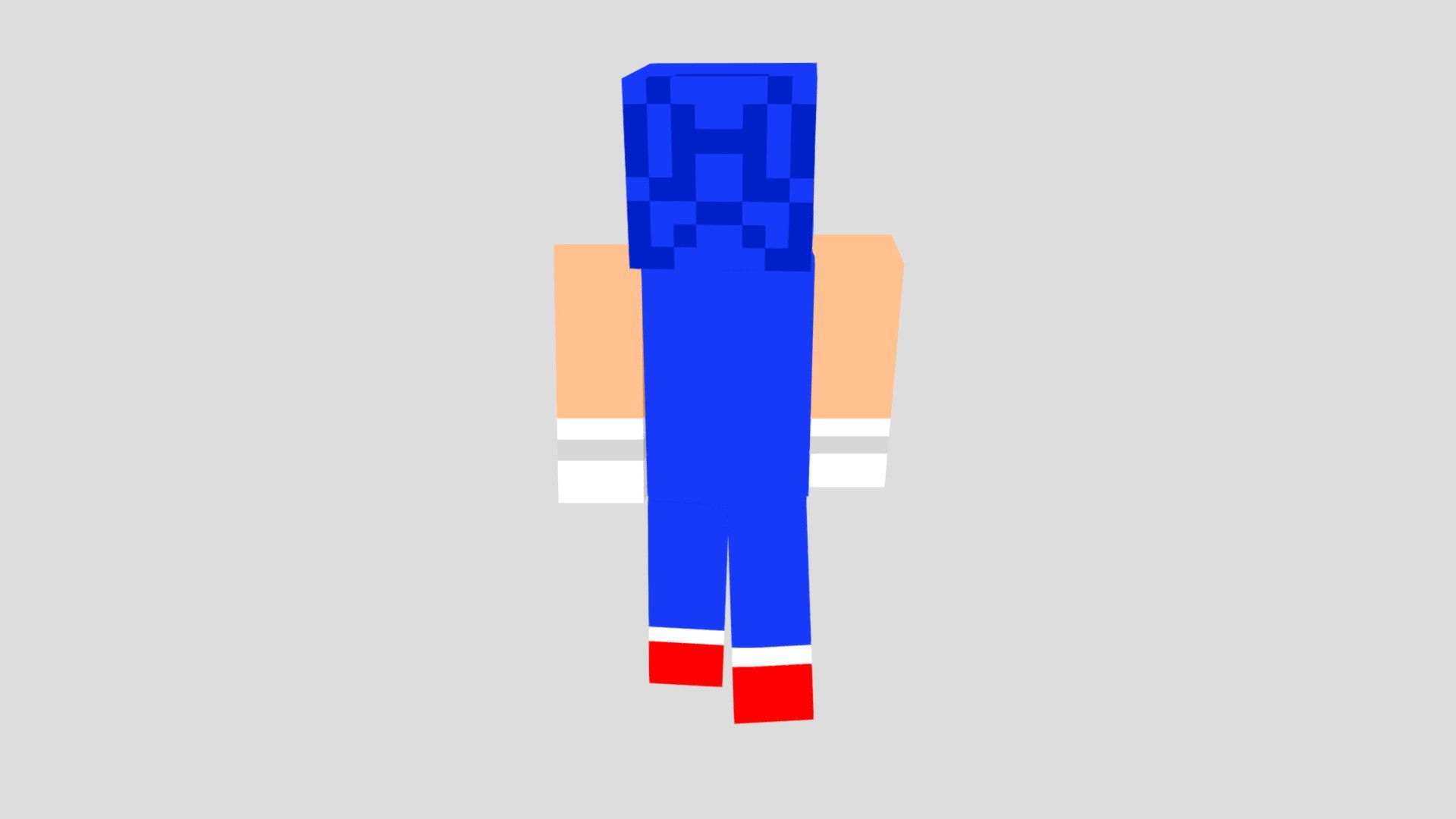 Minecraft Player [1.7 skin type] - Download Free 3D model by