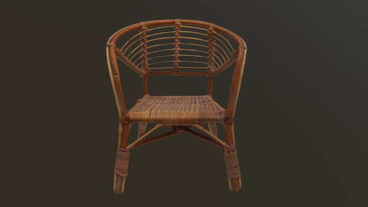 ES2802 Project 2 Rattan Chair 3D Model