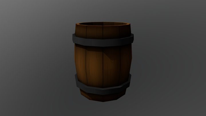 Barrel 3D Model