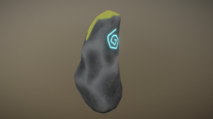 Mystic Rock 3D Model