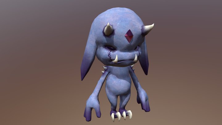 Dio the Gremlin 3D Model
