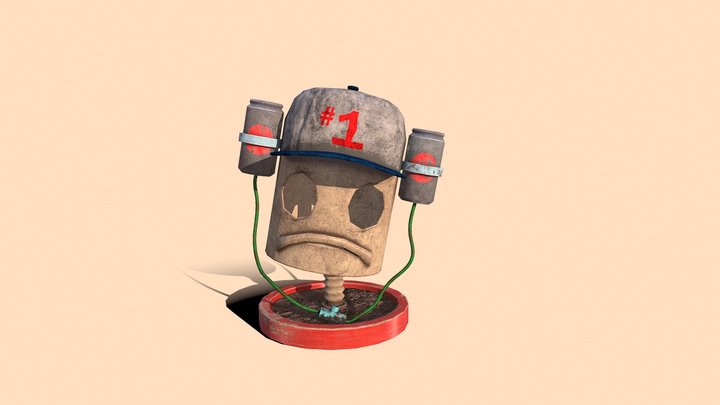 Smitty Werben Jager Man Jensen 3D Model