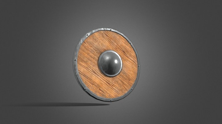 Viking's shield 3D Model