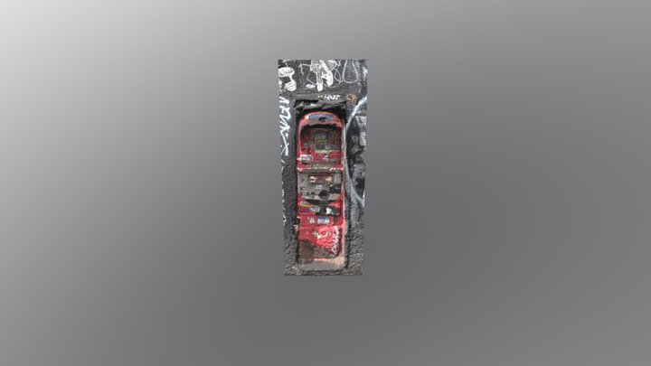 Broken ATM in NYC 3D Model