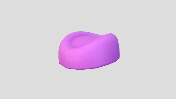 Pillbox Hat 3D Model
