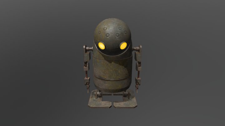 NieR: Automata-robot 3D Model