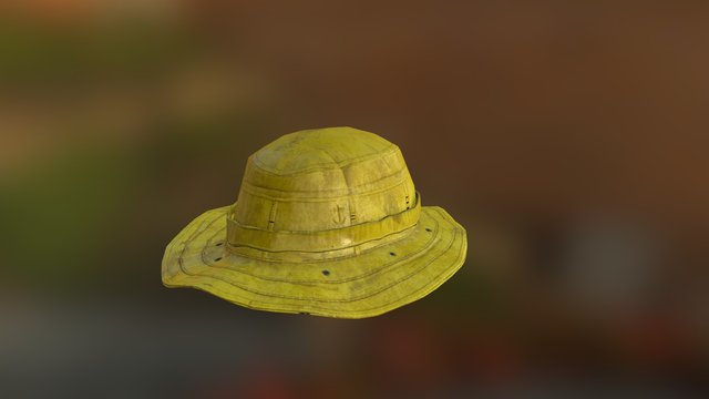 "Ship Rekt" Boonie Hat Skin 3D Model
