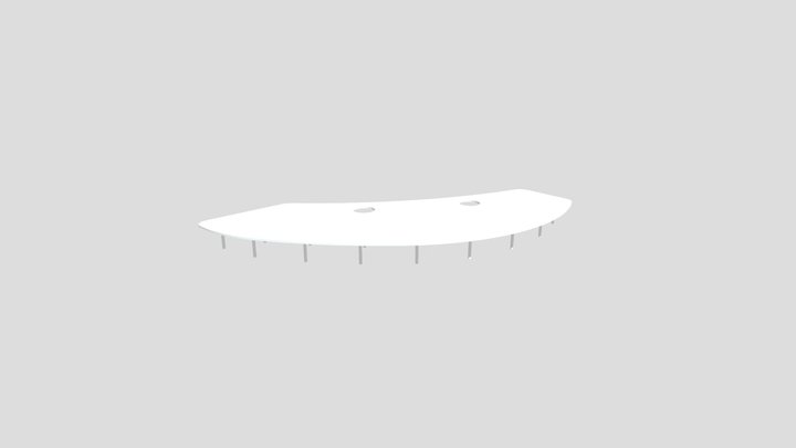 Deck Ipanema - Ipatinga 3D 3D Model