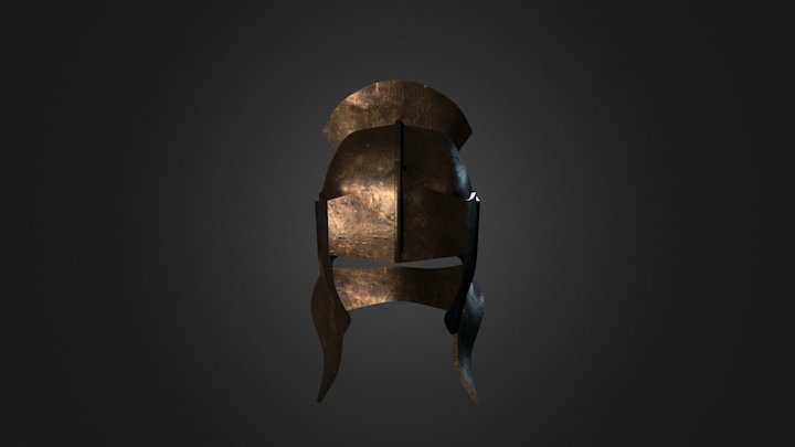 Uruk Helmet 3D Model