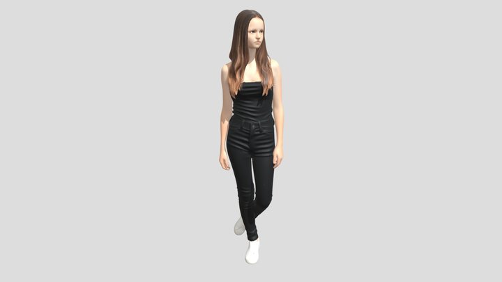 Black On Black Portrait